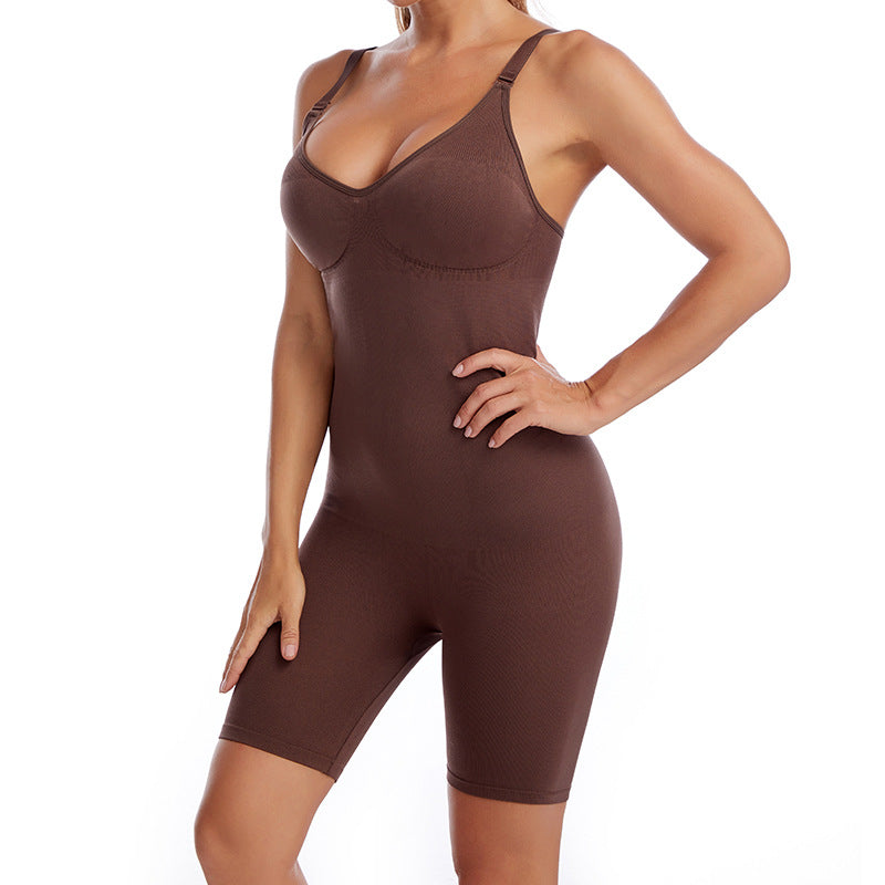 Nahtloser Figurformender Bodysuit – Bauch- & Po