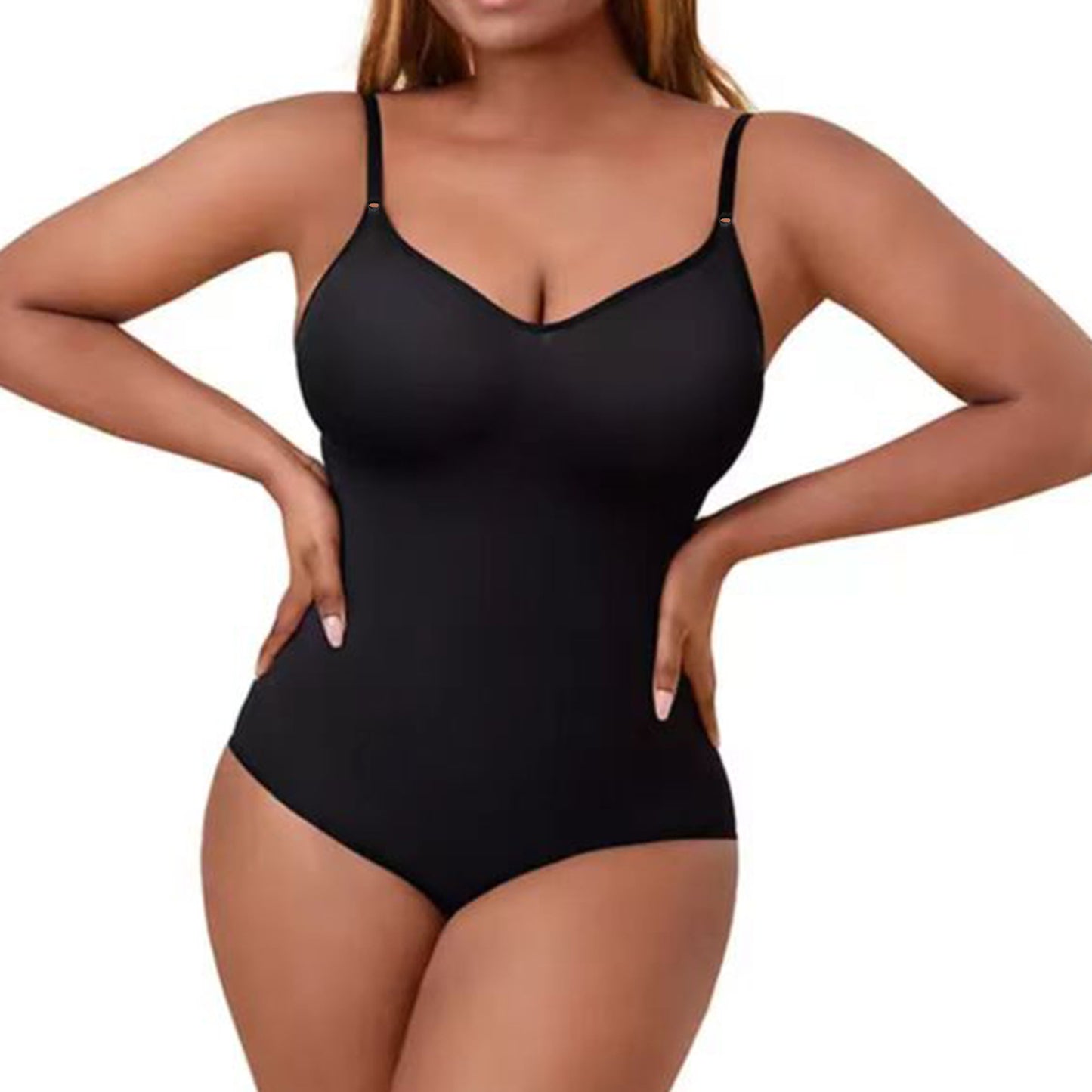 Nahtloser Figurformender Bodysuit – Bauch- & Po
