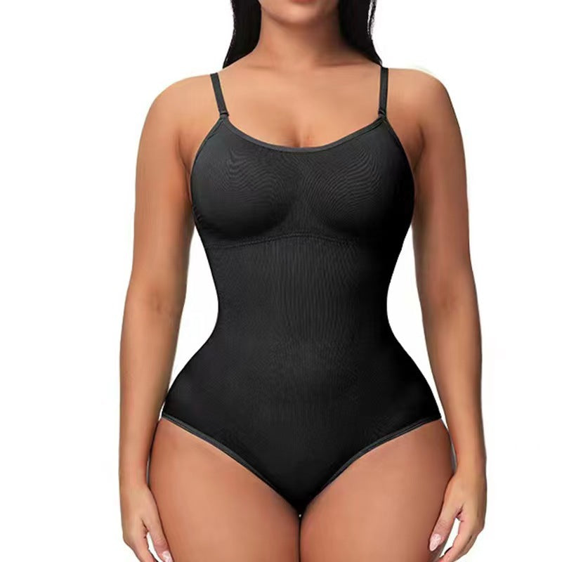 Nahtloser Figurformender Bodysuit – Bauch- & Po