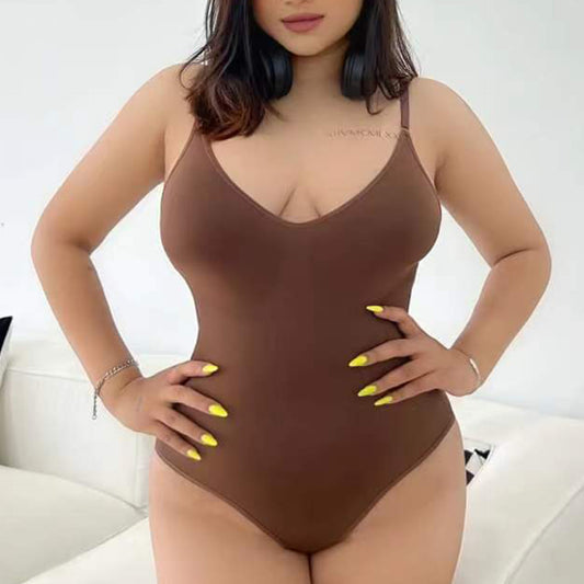 Nahtloser Figurformender Bodysuit – Bauch- & Po