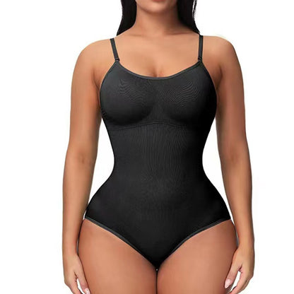 Nahtloser Figurformender Bodysuit – Bauch- & Po