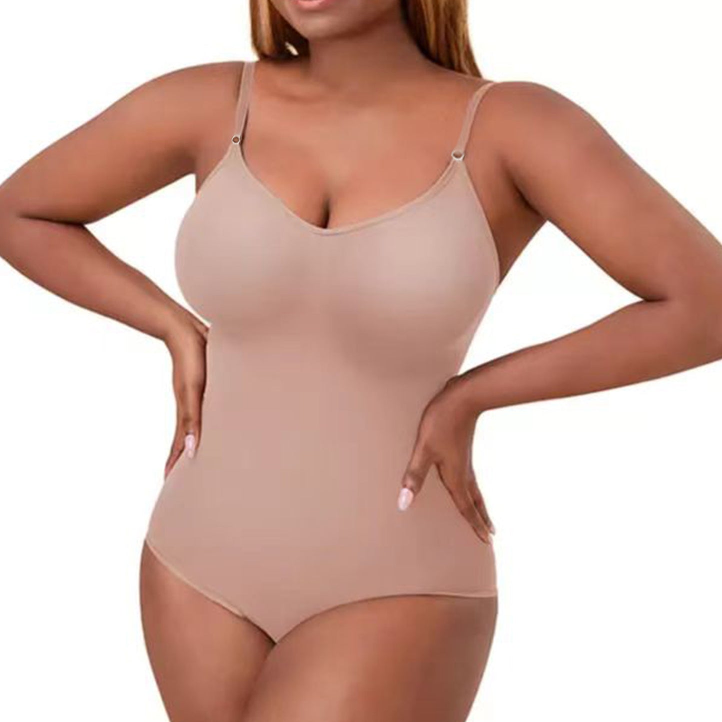 Nahtloser Figurformender Bodysuit – Bauch- & Po